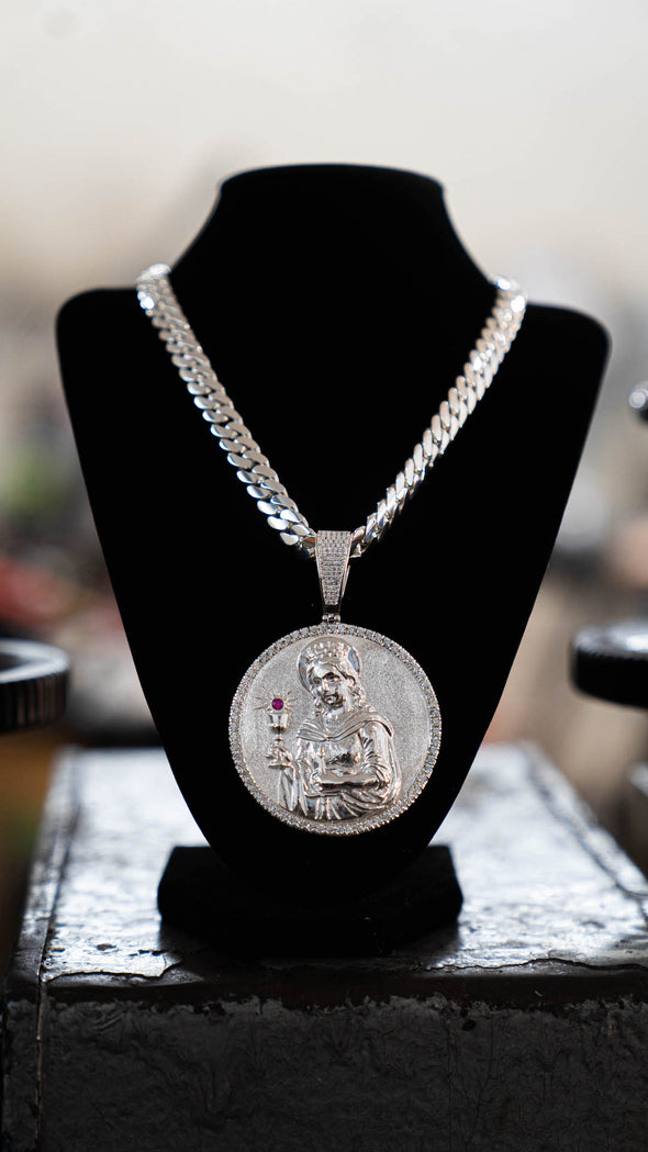 Santa Barbara Medallion Silver