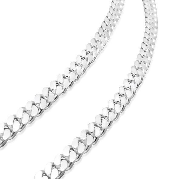 14 MM  Cuban Link Chain (Silver) BIG