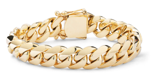 LAUREN RUBINSKI Small 14-karat gold bracelet | NET-A-PORTER