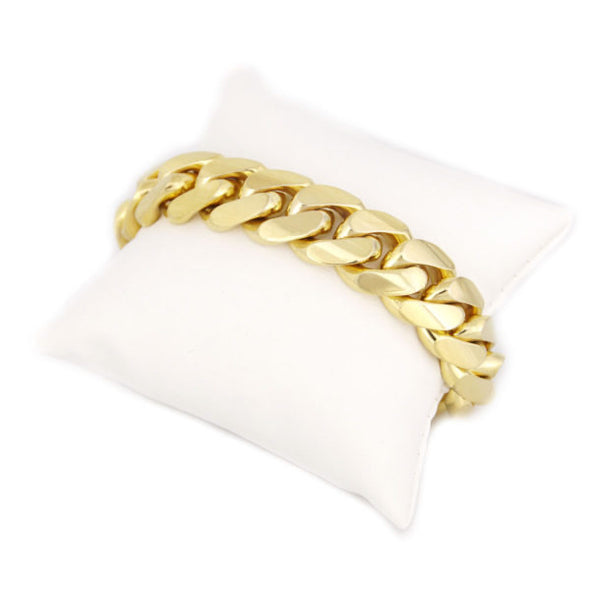 Solid Gold Kings Style Mens Bracelet 18 Kt or 14 Kt Gold – Parasmani  Jewellary