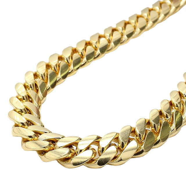 Miami Cuban Link Necklace in Yellow Gold - 8mm